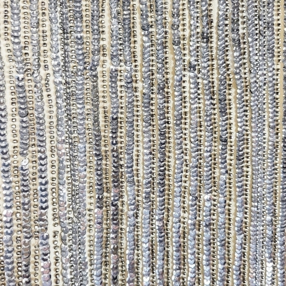 F21 sheer sequin beaded top - Picture 3 of 7